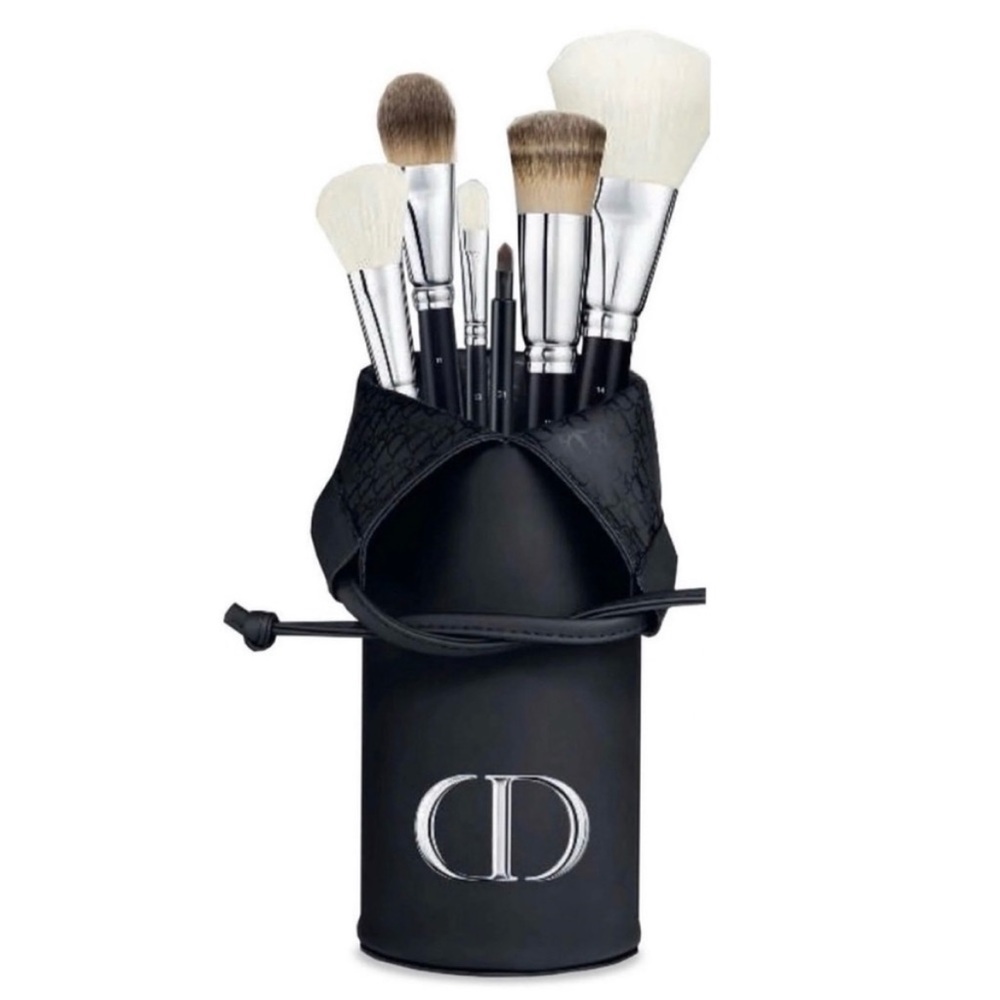 DIOR VIP Limited Edition Make Up Bag Brush Holder Display Pouch, NIB